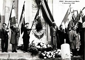 Oran - Monument aux Morts - 11 novembre 1960